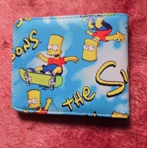 New the Simpsons anime manga leather wallet